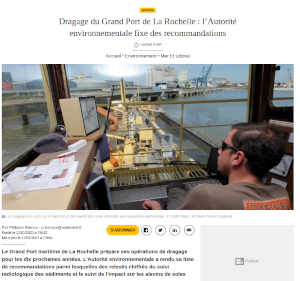 https://www.sudouest.fr/environnement/mer/dragage-du-grand-port-de-la-rochelle-l-autorite-environnementale-fixe-des-recommandations-13697350.php